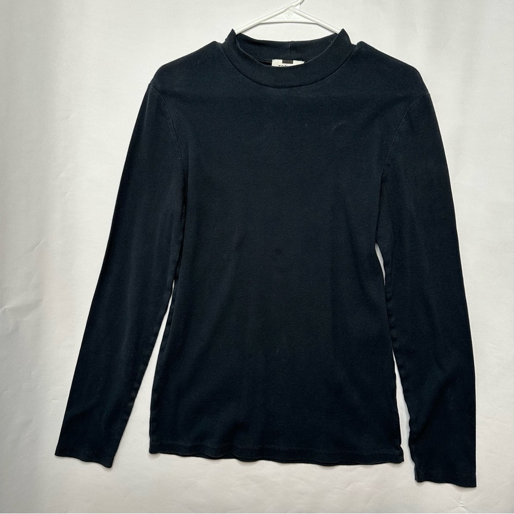 Top man skinny turtle neck Mens Small in Blue